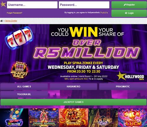 hollywoodbets login sa|Bet On Spina Zonke .